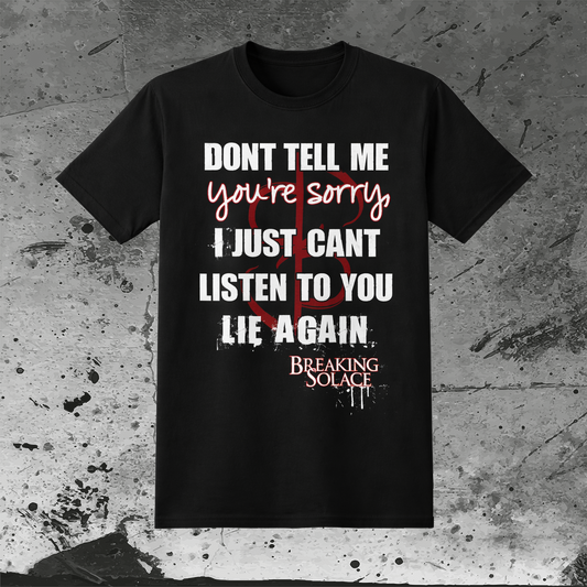 "Thrown Away" Lyric T-Shirt