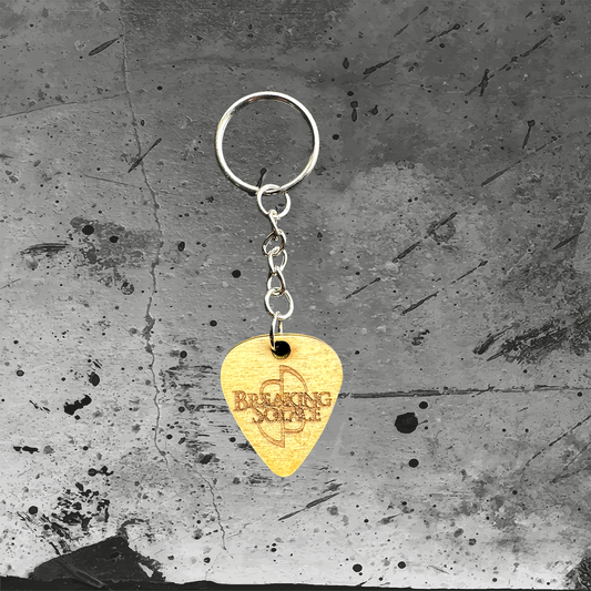 Wood Pick Keychain